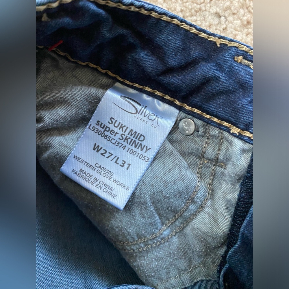 Silver Jeans Co. W27/L31 - image 3